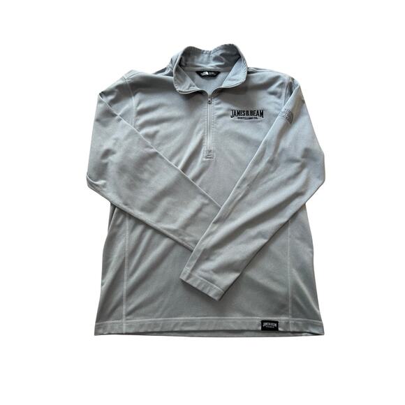 The North Face x James B. Beam 1/4 Zip Pullover Gray – Men’s Medium – - Picture 1 of 4